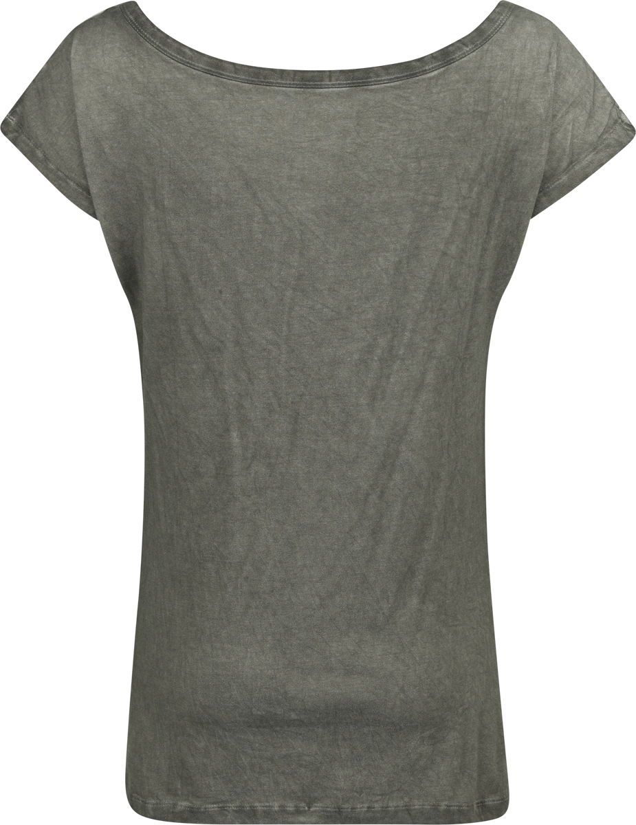 T-Shirt Manches courtes  de Harry Potter - Gryffondor - S à XL - pour Femme - gris - Harry Potter - View 2