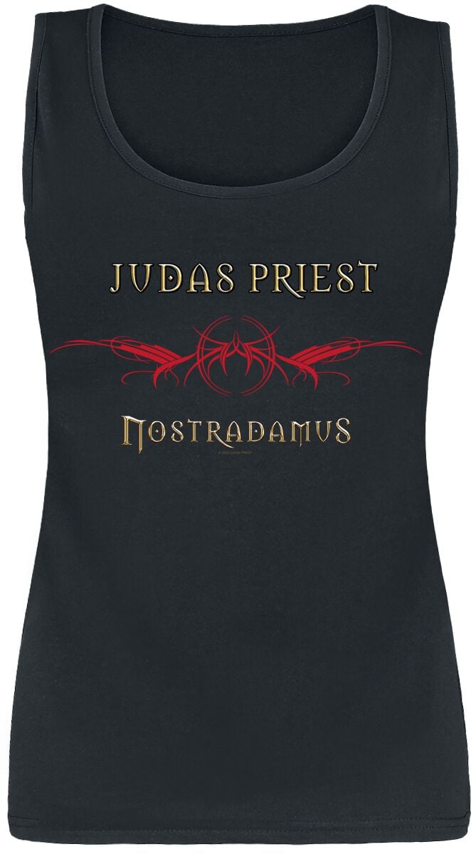 Top  de Judas Priest - Wing - S à XXL - pour Femme - noir - Judas Priest