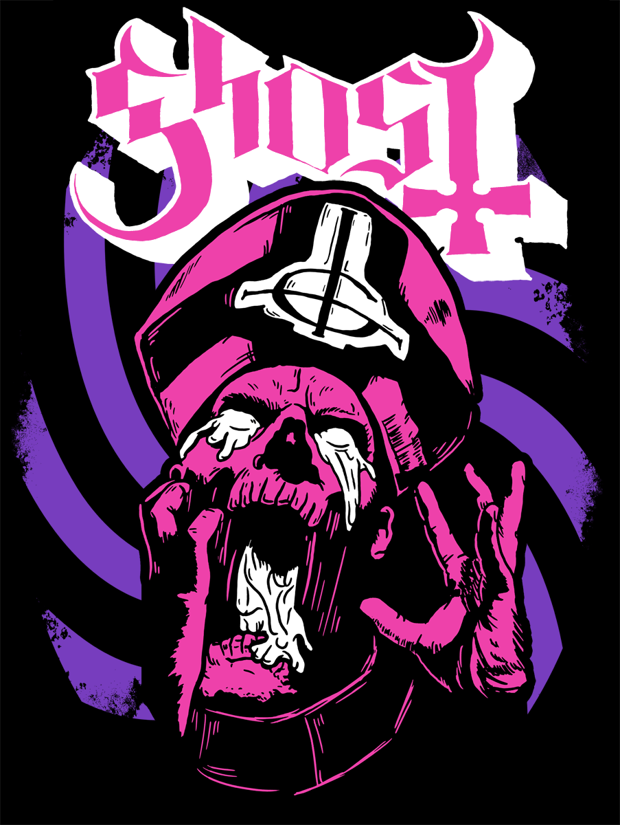 Débardeur  de Ghost - Papa 2 The Stuff - S à XXL - pour Homme - noir - Ghost - View 2