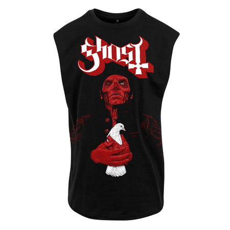 Débardeur  de Ghost - Dove Red Logo - S à XXL - pour Homme - noir - Ghost