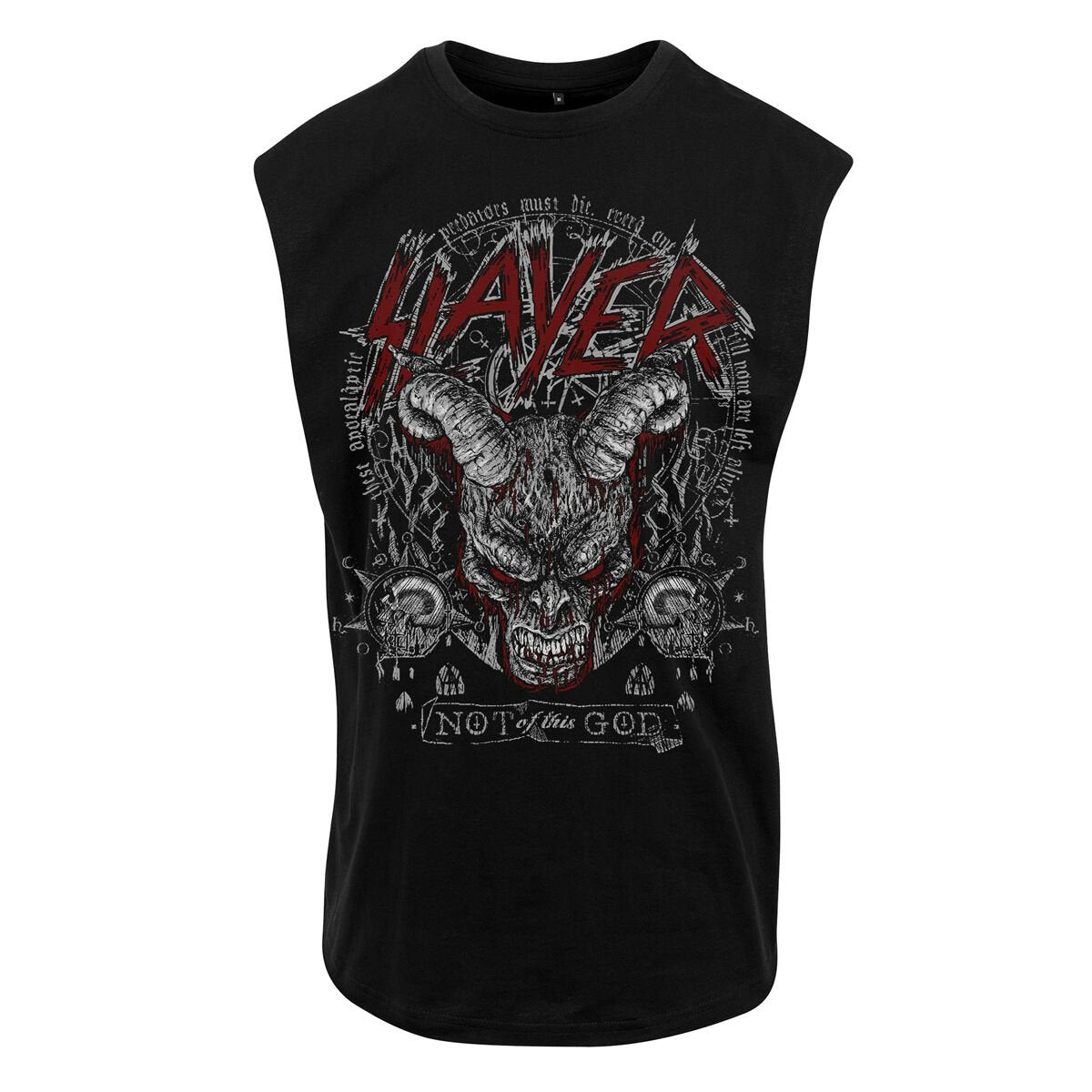 Débardeur  de Slayer - Demon Head - S à XXL - pour Homme - noir - Slayer