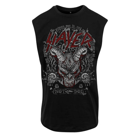 Débardeur  de Slayer - Demon Head - S à XXL - pour Homme - noir - Slayer