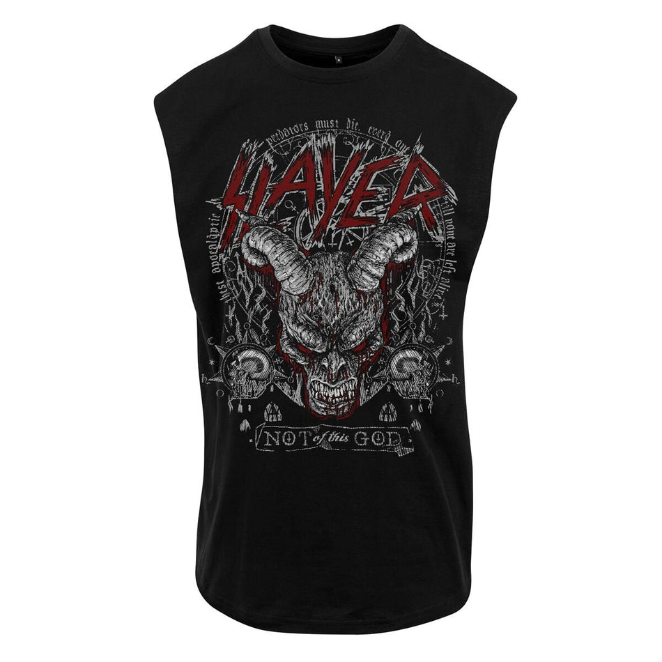 Débardeur  de Slayer - Demon Head - S à XXL - pour Homme - noir - Slayer