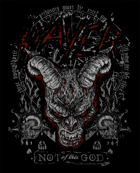 Débardeur  de Slayer - Demon Head - S à XXL - pour Homme - noir - Slayer - View 2