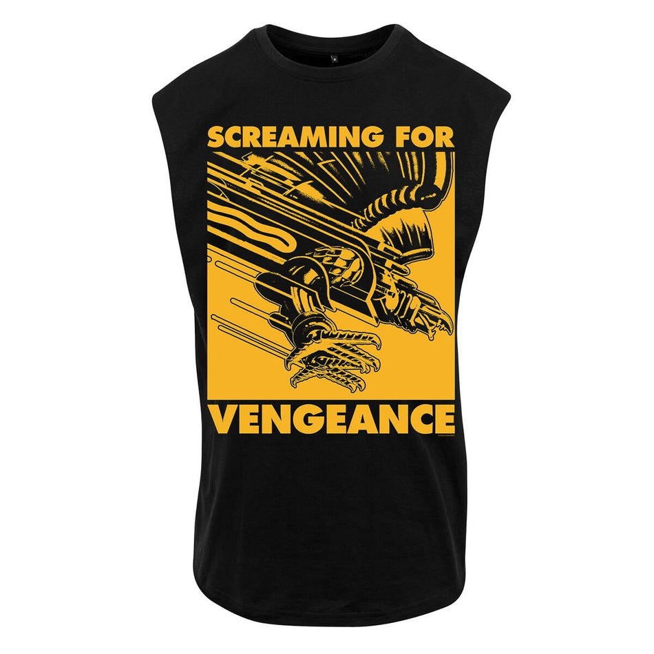Débardeur  de Judas Priest - SFV 1 Colour Squared Gold - M à XXL - pour Homme - noir - Judas Priest