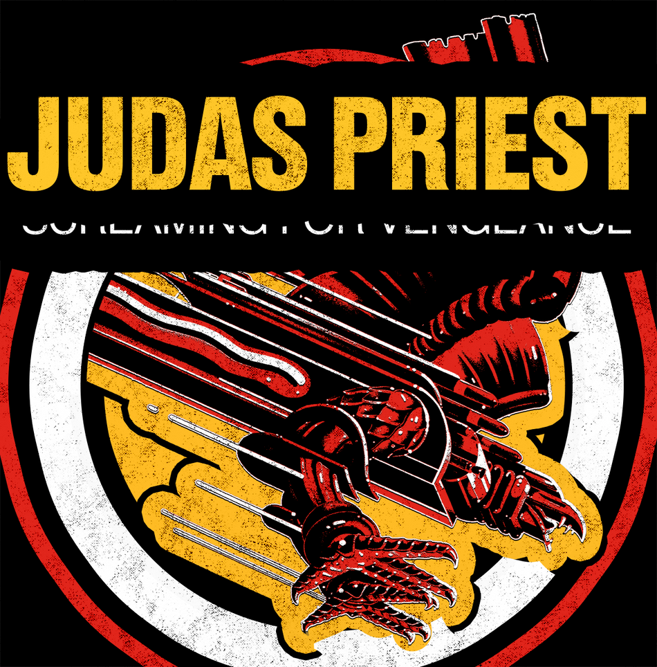 Débardeur  de Judas Priest - Screaming For Vengeance - S à XXL - pour Homme - noir - Judas Priest - View 2