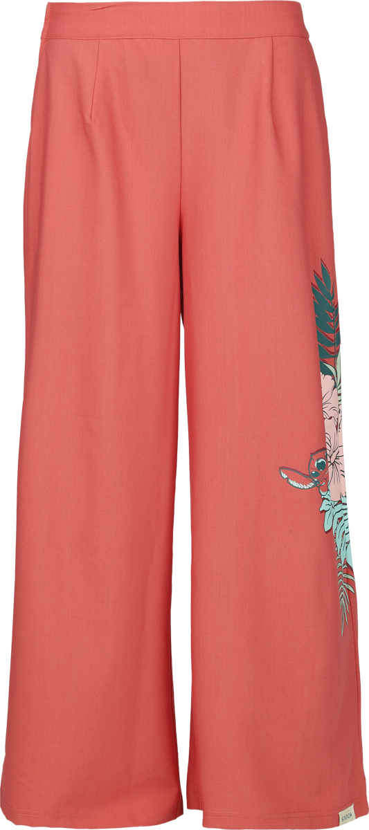 Pantalon en toile Disney de Lilo & Stitch - Stitch - Flowers - S à XXL - pour Femme - rose - Lilo & Stitch - View 2