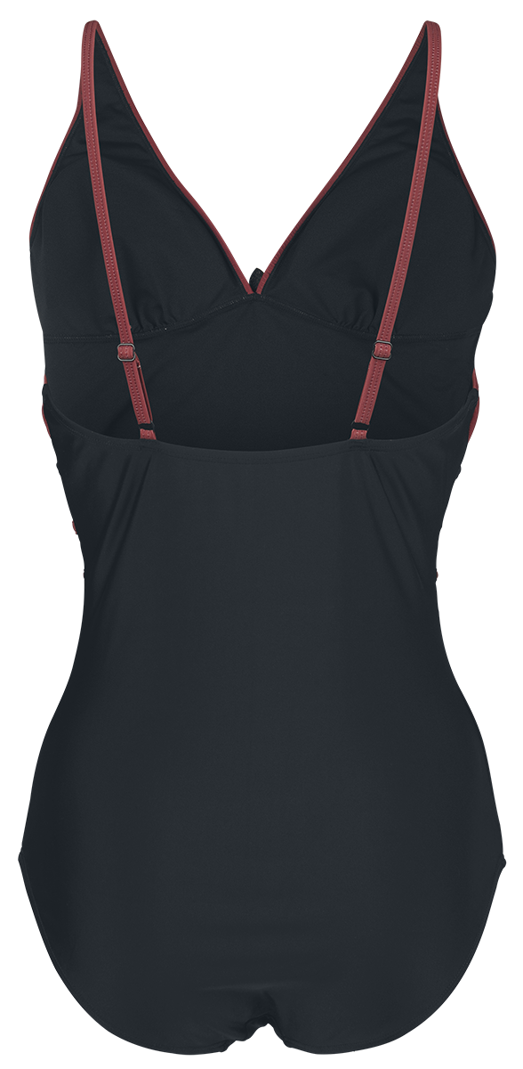 Maillots de bain  de Harry Potter - Gryffondor - S à M - pour Femme - noir/bordeaux - Harry Potter - View 2