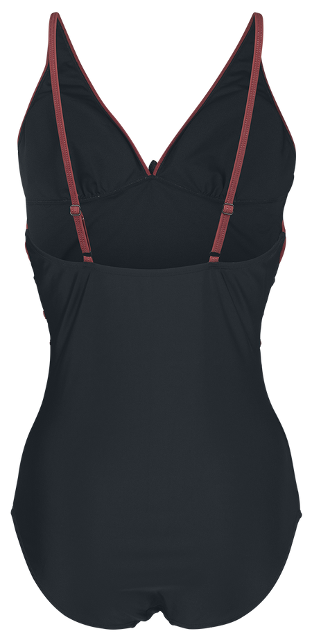 Maillots de bain  de Harry Potter - Gryffondor - S à M - pour Femme - noir/bordeaux - Harry Potter - View 2
