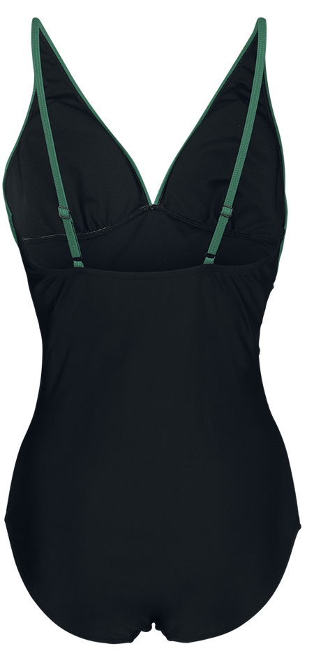 Maillots de bain  de Harry Potter - Serpentard - S à M - pour Femme - noir/vert - Harry Potter - View 2