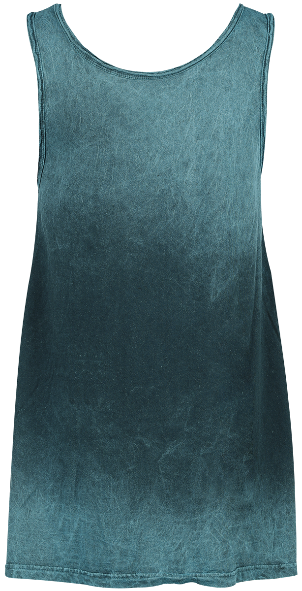 Top  de Outer Vision - Top Street - S à 4XL - pour Femme - gris/turquoise - Outer Vision - View 2