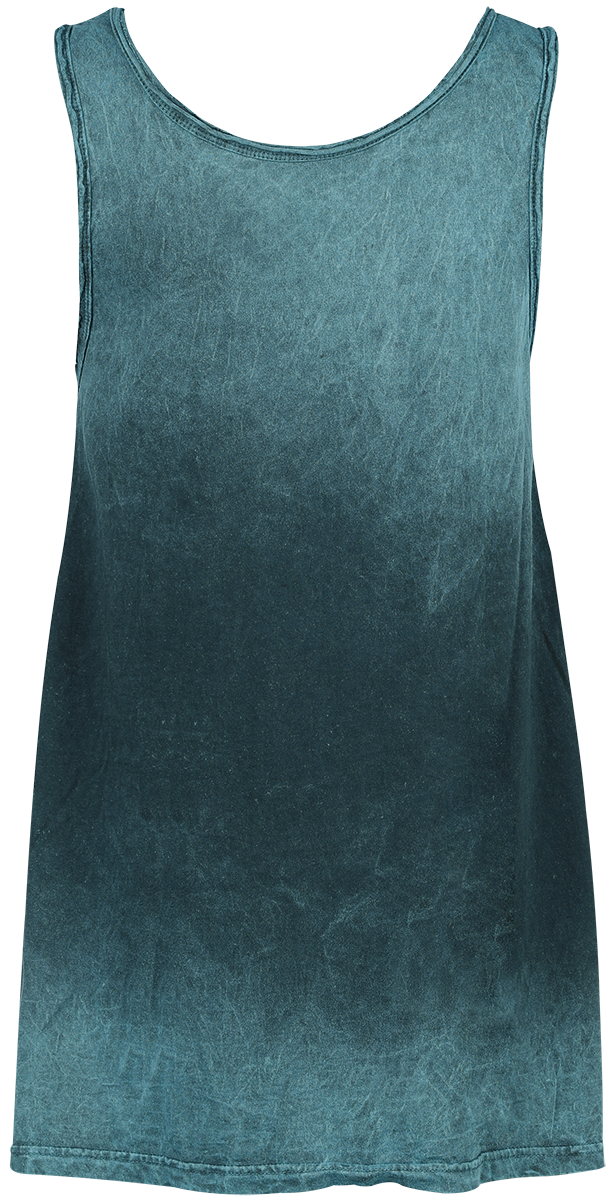 Top  de Outer Vision - Top Street - S à 4XL - pour Femme - gris/turquoise - Outer Vision - View 2