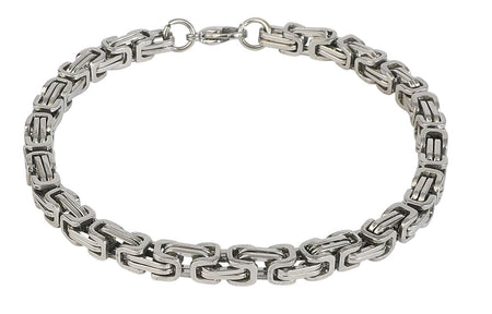 Bracelet  de etNox hard and heavy - Chaîne Byzantine - pour Unisexe - couleur argent - etNox hard and heavy