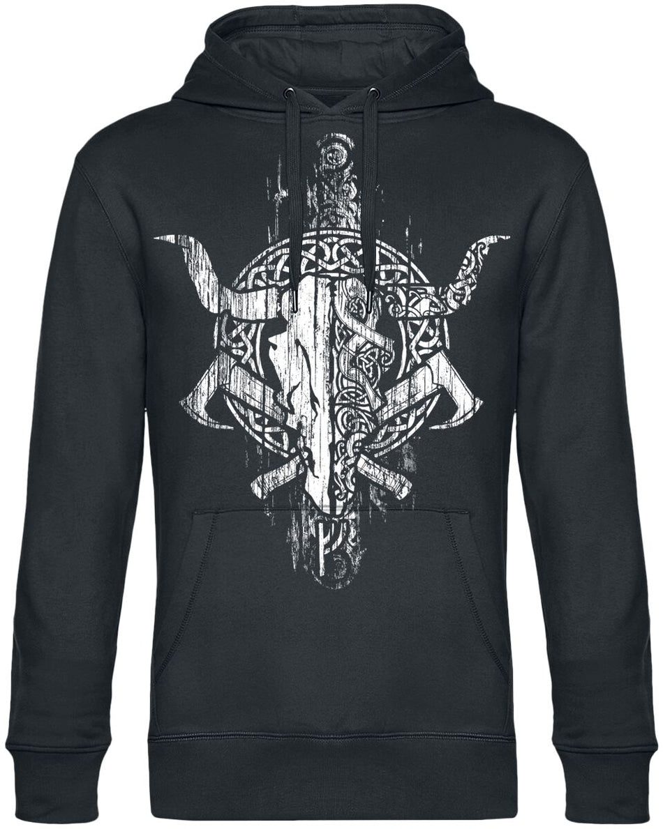 Sweat-shirt à capuche  de Wacken Open Air - W.O.A. - Wacken Awaits - S - pour Femme - noir - Wacken Open Air
