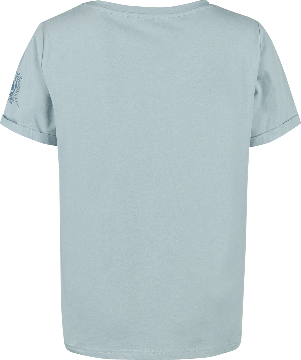 T-Shirt Manches courtes  de Outlander - Craigh Na Dun - M - pour Femme - bleu - Outlander - View 2
