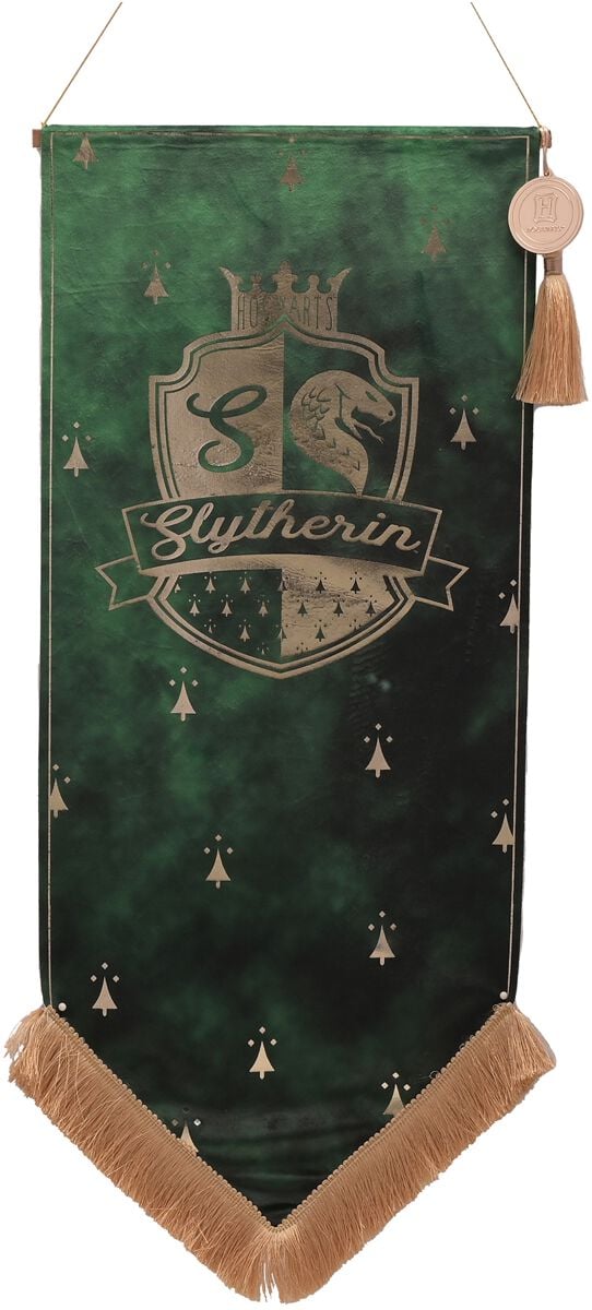 Articles De Décoration Gothic de Harry Potter - Serpentard - Bannière - pour Unisexe - multicolore - Harry Potter