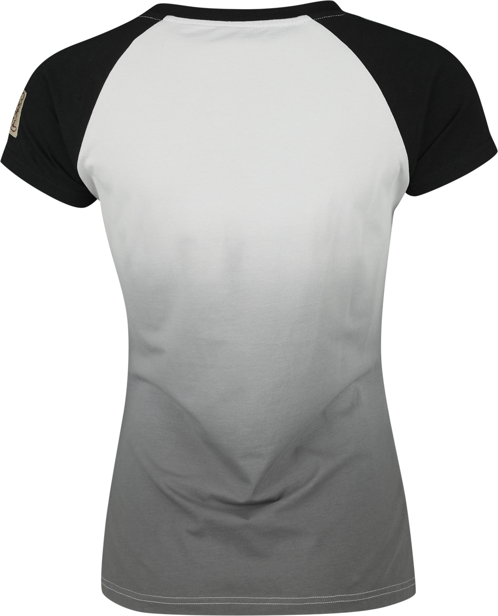 T-Shirt Manches courtes Disney de Mickey & Minnie Mouse - Shreddin' & Strummin' - S à XL - pour Femme - noir/gris - Mickey & Minnie Mouse - View 2