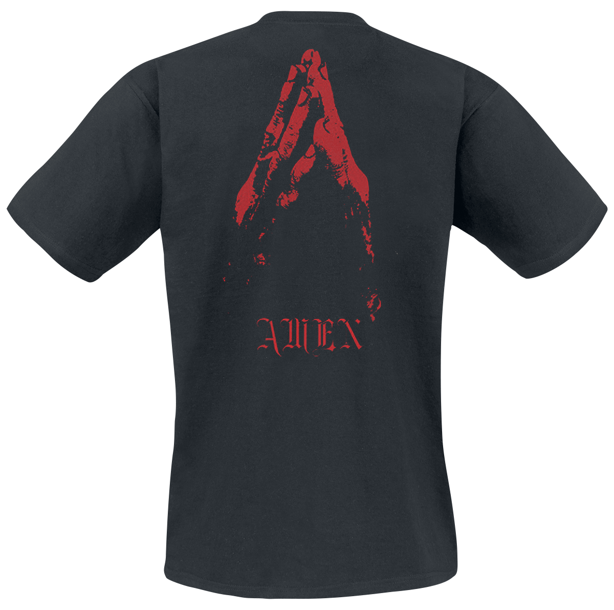 T-Shirt Manches courtes  de Bring Me The Horizon - Praying Amen - S à XXL - pour Homme - noir - Bring Me The Horizon - View 2