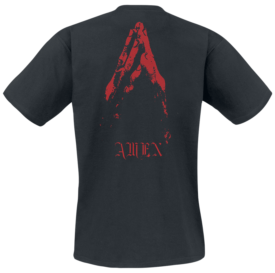 T-Shirt Manches courtes  de Bring Me The Horizon - Praying Amen - S à XXL - pour Homme - noir - Bring Me The Horizon - View 2