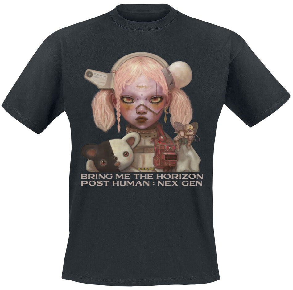 T-Shirt Manches courtes  de Bring Me The Horizon - Next Gen Cover - S à XXL - pour Homme - noir - Bring Me The Horizon