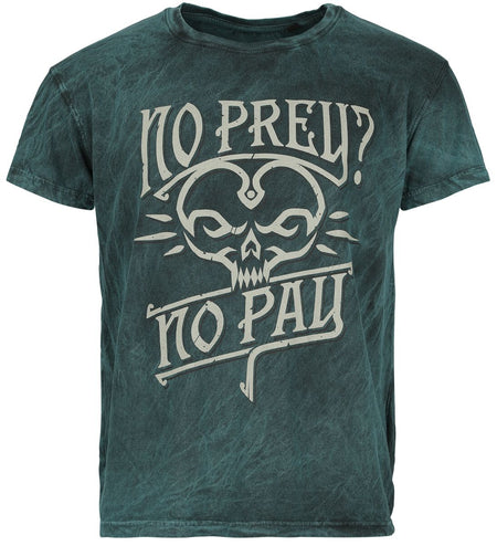 T-Shirt Manches courtes Gaming de League of Legends - Arcane - Miss Fortune - No Prey No Pay - S à XXL - pour Homme - bleu - League Of Legends