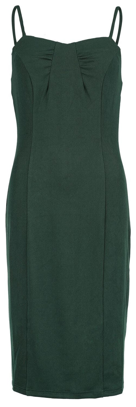 Robe mi-longue Rockabilly de H&R London - Maisie Dress - XS à XXL - pour Femme - vert - H&R London