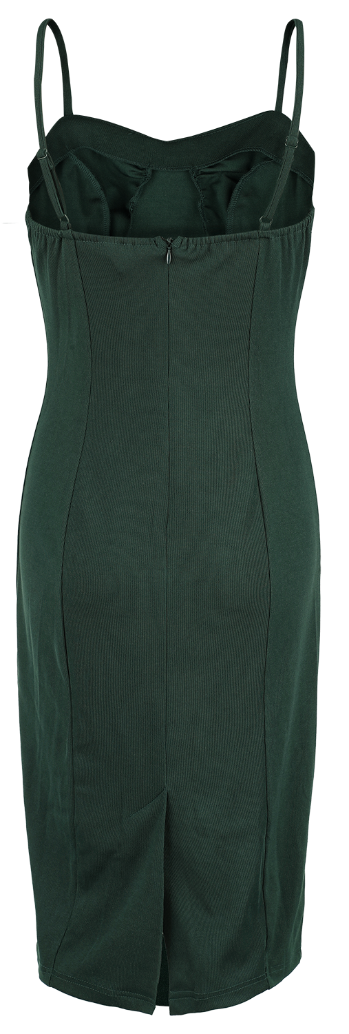 Robe mi-longue Rockabilly de H&R London - Maisie Dress - XS à XXL - pour Femme - vert - H&R London - View 2