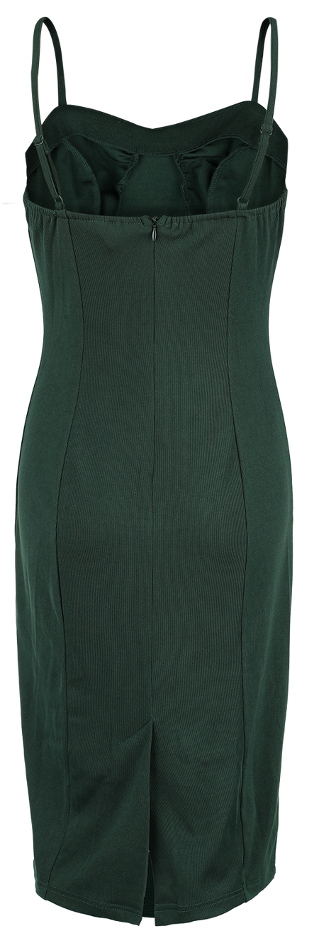 Robe mi-longue Rockabilly de H&R London - Maisie Dress - XS à XXL - pour Femme - vert - H&R London - View 2