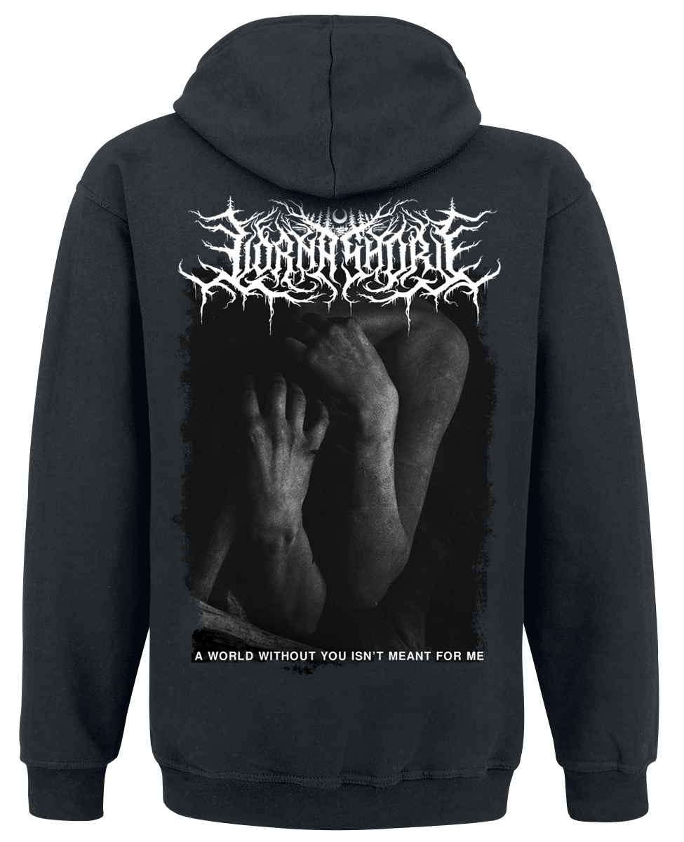 Sweat-shirt à capuche  de Lorna Shore - Dancing Like Flames - S à L - pour Homme - noir - Lorna Shore - View 2