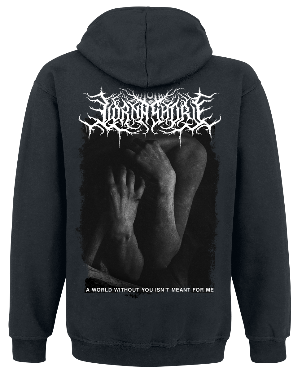 Sweat-shirt à capuche  de Lorna Shore - Dancing Like Flames - S à L - pour Homme - noir - Lorna Shore - View 2