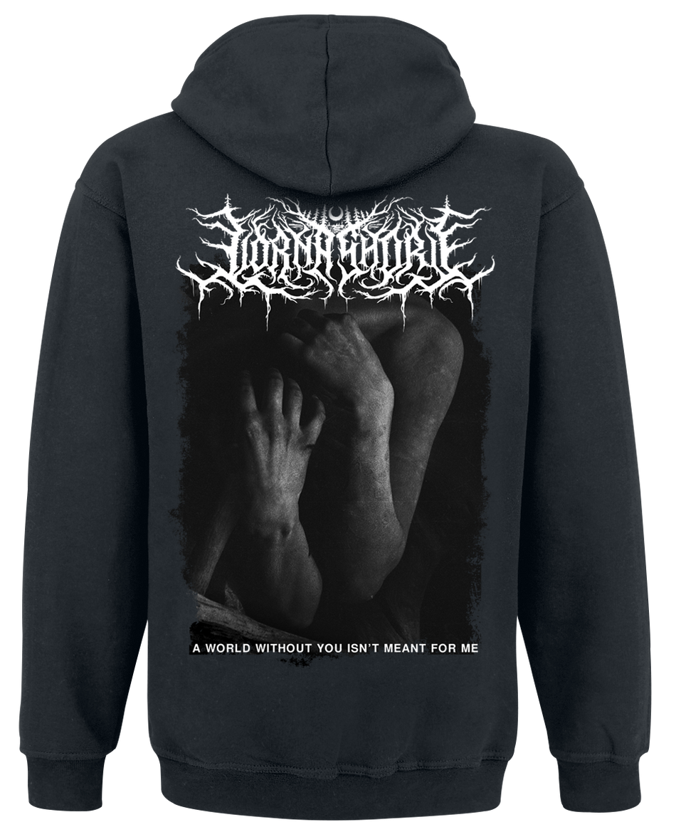 Sweat-shirt à capuche  de Lorna Shore - Dancing Like Flames - S à L - pour Homme - noir - Lorna Shore - View 2