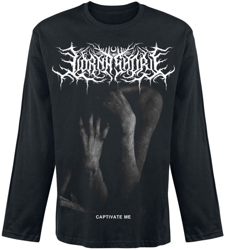 T-shirt manches longues  de Lorna Shore - Dancing Like Flames - S à XXL - pour Homme - noir - Lorna Shore