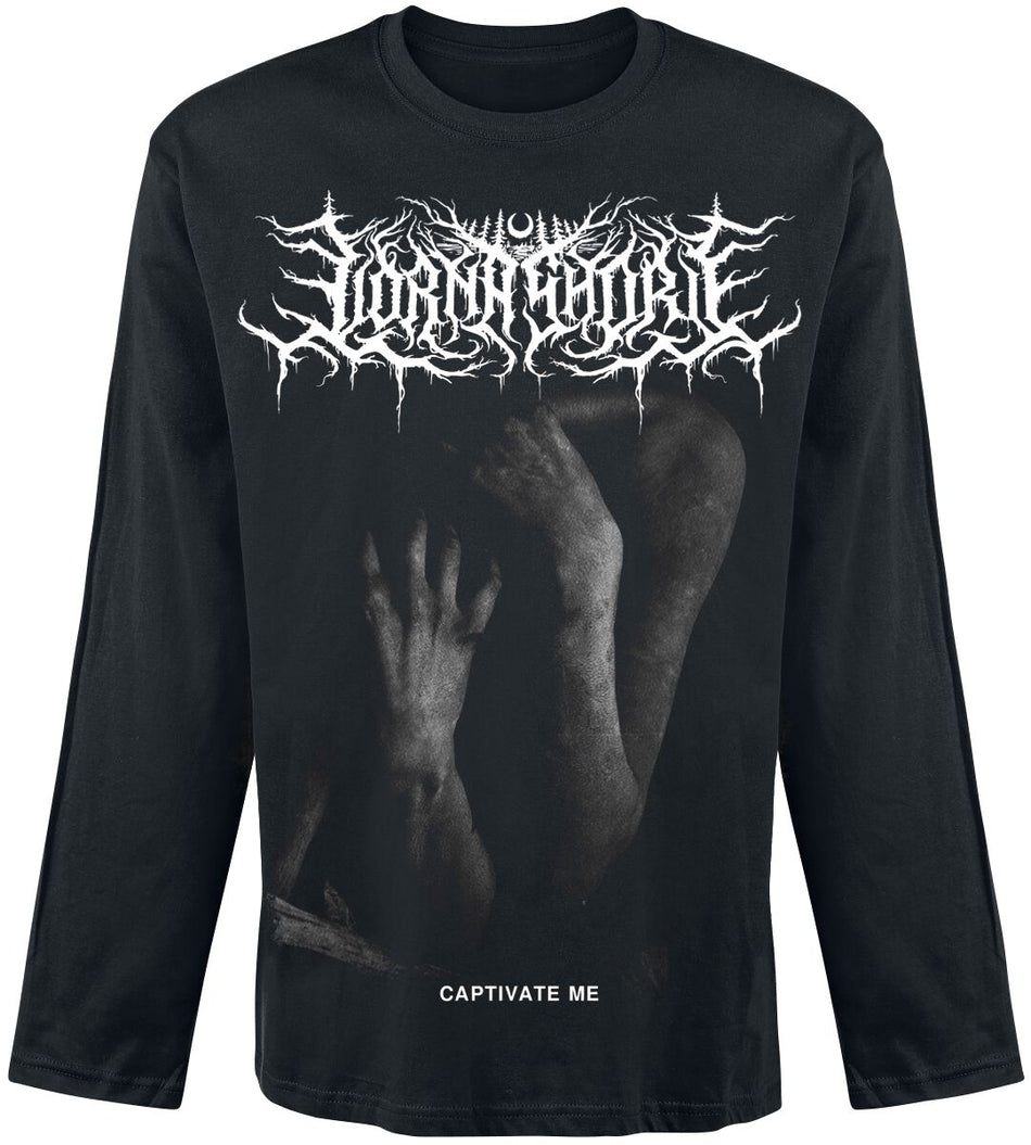 T-shirt manches longues  de Lorna Shore - Dancing Like Flames - S à XXL - pour Homme - noir - Lorna Shore