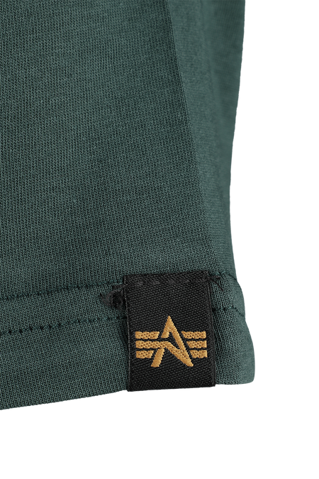 T-Shirt Manches courtes  de Alpha Industries - Basic - T-Shirt - S à XXL - pour Homme - vert - alpha industries - View 2