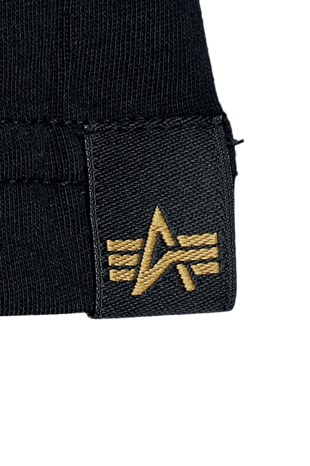 T-Shirt Manches courtes  de Alpha Industries - Alpha Label - T-Shirt - S à XXL - pour Homme - noir - alpha industries - View 2