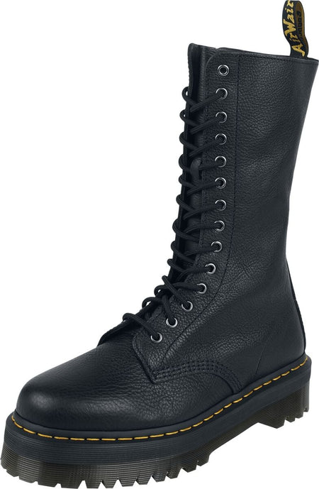 Bottes  de Dr. Martens - 1B99 Quad - Black Pisa - EU36 à EU41 - pour Unisexe - noir - Dr. Martens