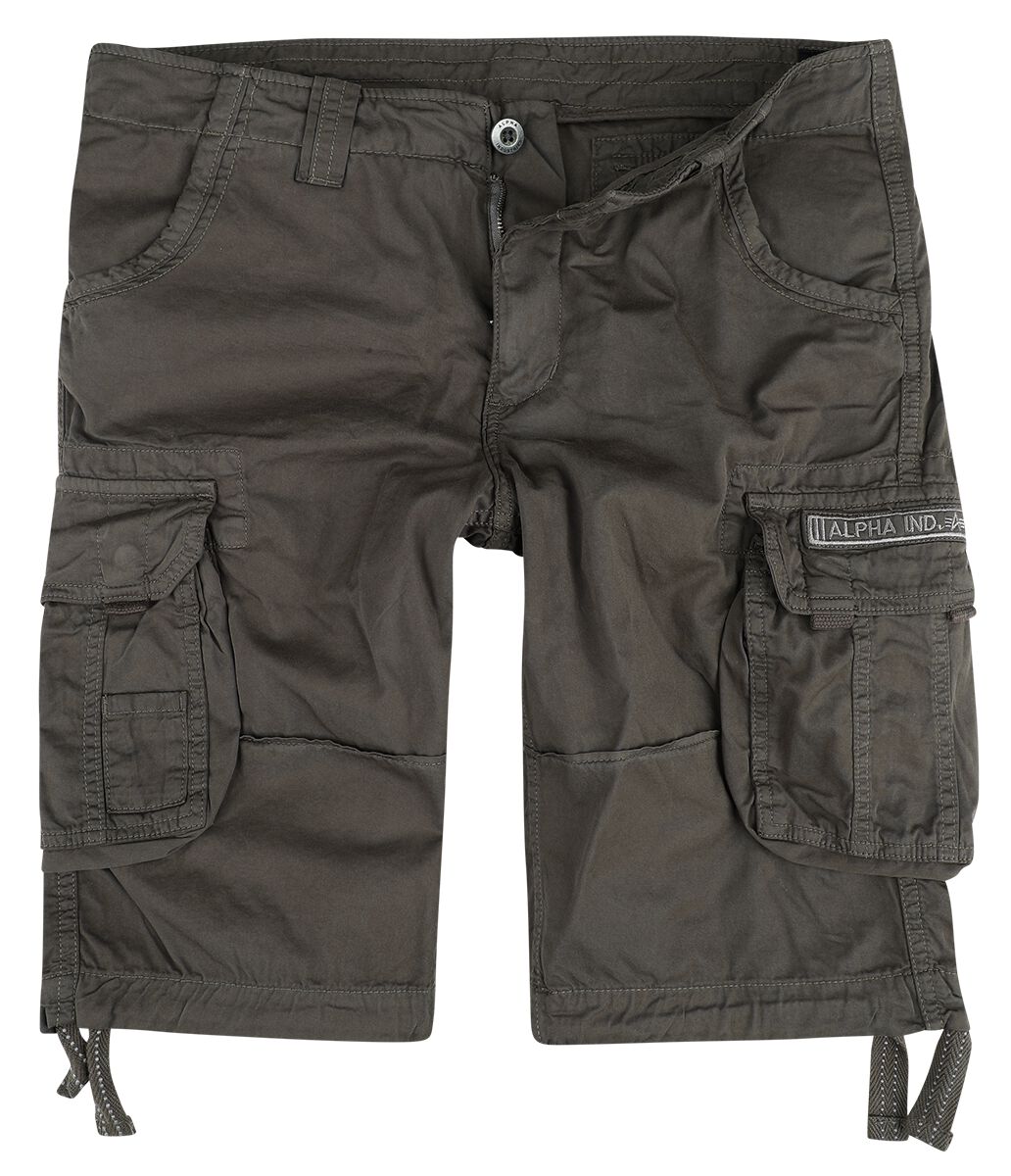 Short  de Alpha Industries - Short Jet - 30 à 38 - pour Homme - gris - alpha industries