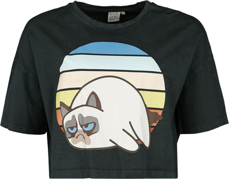 Top  de Grumpy Cat - Grumpy Sunset - L à XXL - pour Femme - multicolore - Grumpy Cat