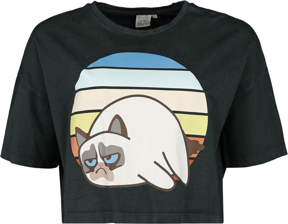 Top  de Grumpy Cat - Grumpy Sunset - L à XXL - pour Femme - multicolore - Grumpy Cat
