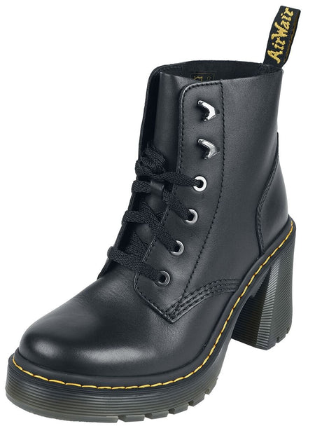 Bottes  de Dr. Martens - Jesy - Black Sendal - EU36 à EU41 - pour Femme - noir - Dr. Martens
