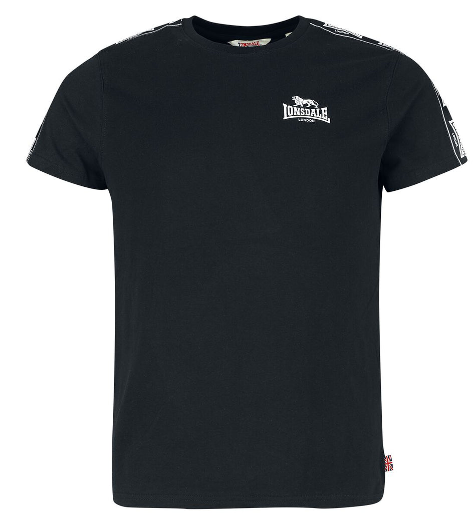 T-Shirt Manches courtes  de Lonsdale London - BRINDISTER - S à XXL - pour Homme - noir - Lonsdale London