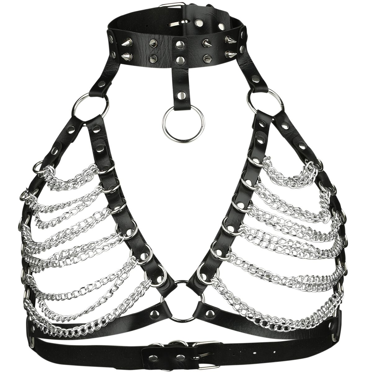 Harnais Gothic de Poizen Industries - Harnais Tallulah - pour Femme - noir - Poizen Industries
