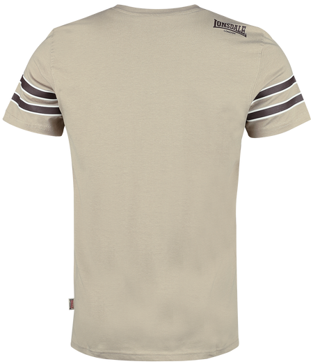 T-Shirt Manches courtes  de Lonsdale London - BROUSTER - M - pour Homme - sable - Lonsdale London - View 2