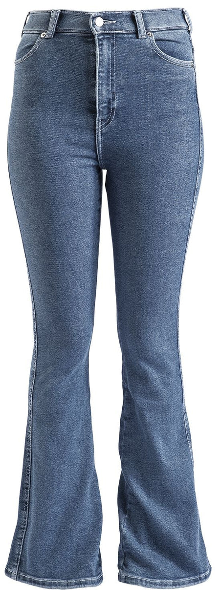 Jean  de Dr. Denim - Moxy Flare - XS à S - pour Femme - bleu - Dr. Denim