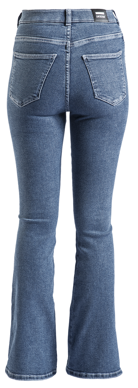 Jean  de Dr. Denim - Moxy Flare - XS à S - pour Femme - bleu - Dr. Denim - View 2