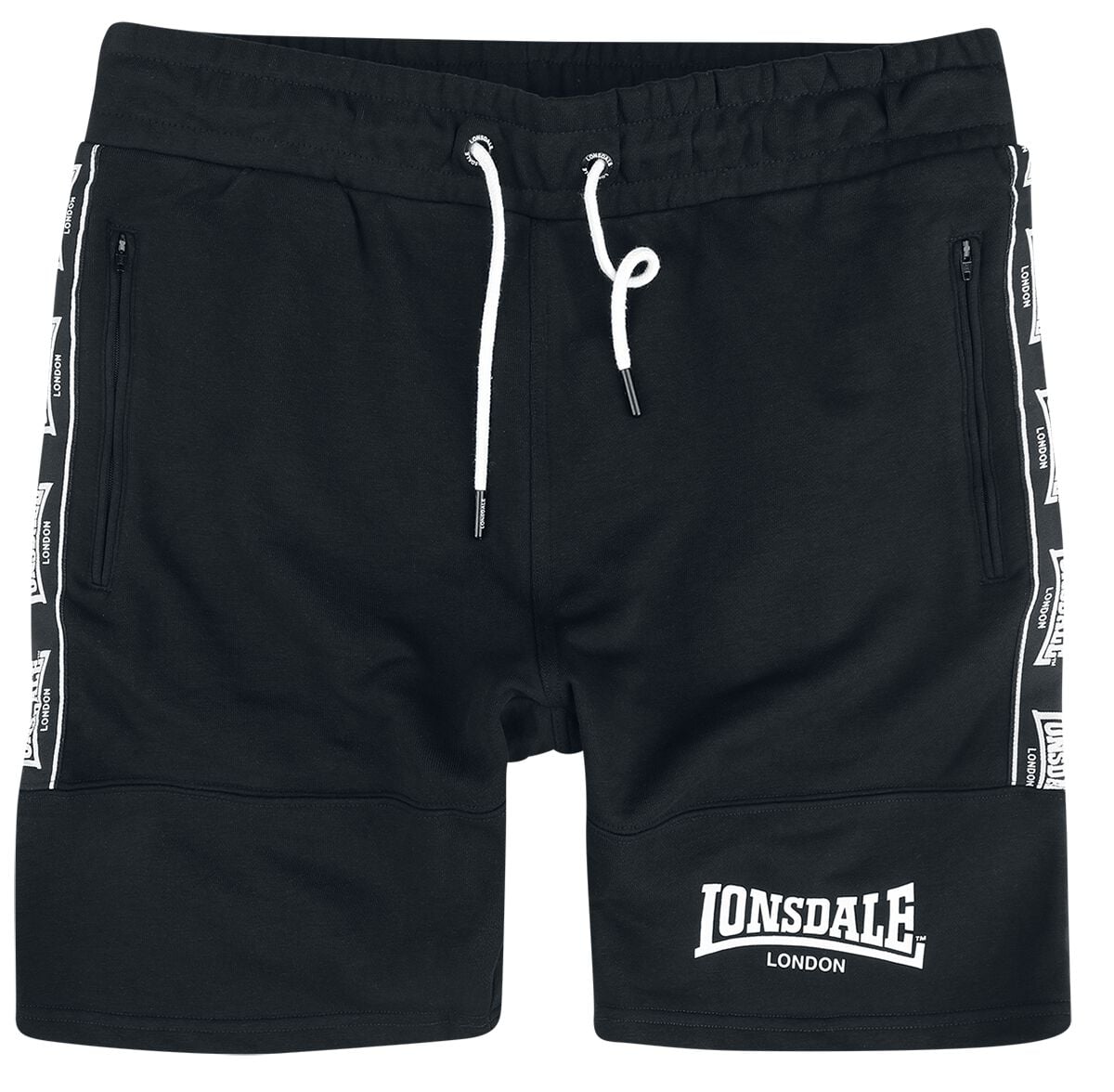 Short  de Lonsdale London - SCARVELL - S à XXL - pour Homme - noir - Lonsdale London
