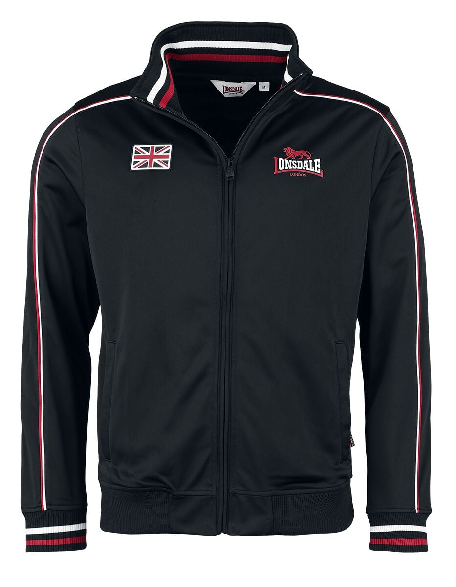 Haut de survêtement  de Lonsdale London - SKELLBERRY - S à 3XL - pour Homme - noir - Lonsdale London