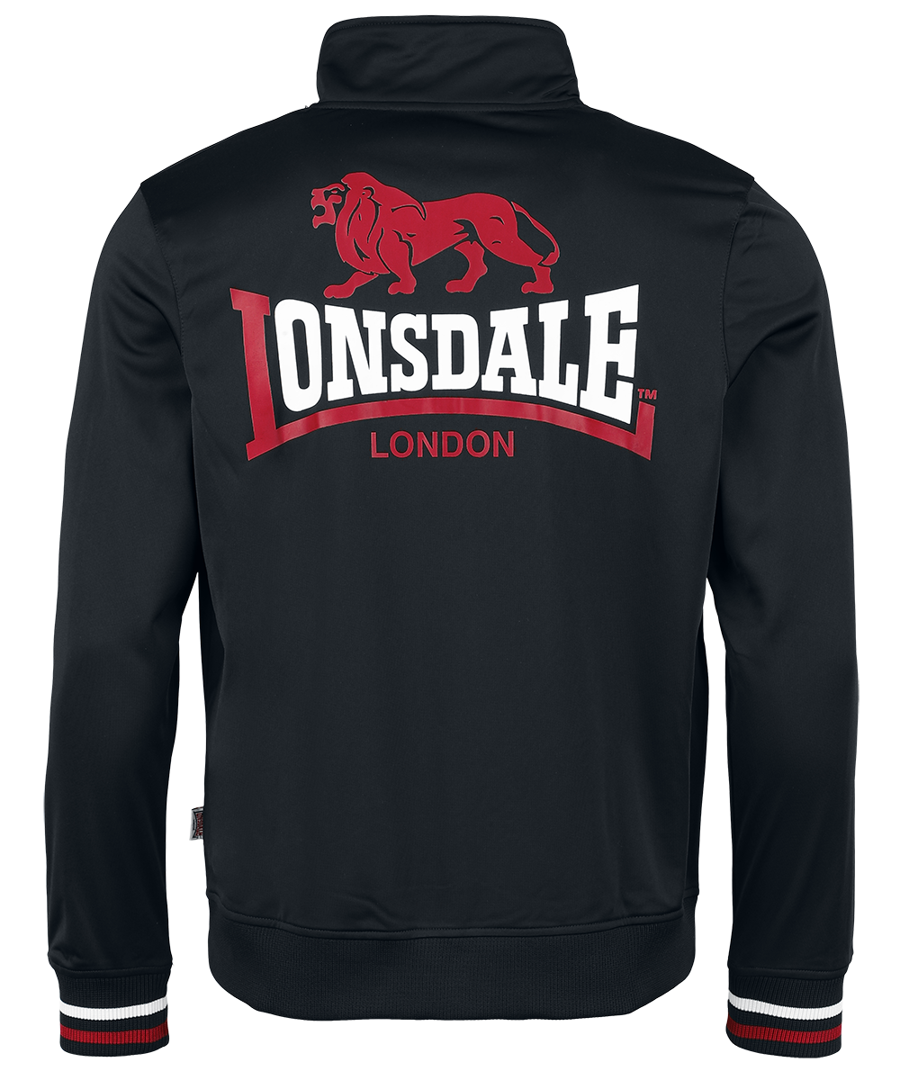 Haut de survêtement  de Lonsdale London - SKELLBERRY - S à 3XL - pour Homme - noir - Lonsdale London - View 2