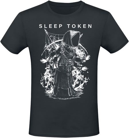 T-Shirt Manches courtes  de Sleep Token - Aqua Regia - S à XXL - pour Homme - noir - Sleep Token
