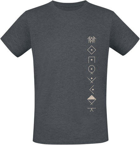 T-Shirt Manches courtes  de Sleep Token - Granite - S à XXL - pour Homme - gris foncé - Sleep Token